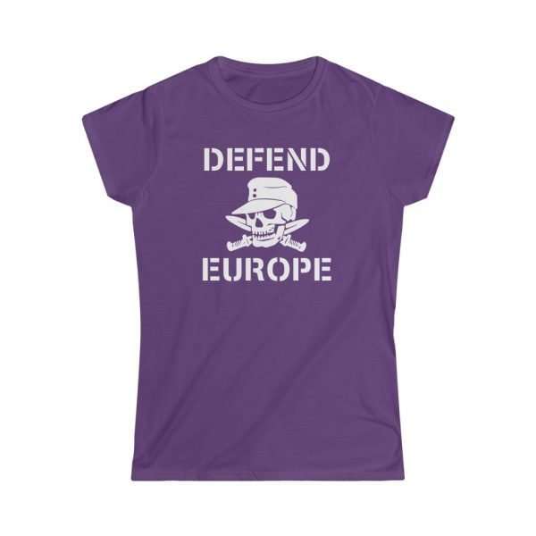 Defend Europe | Women's Lady Fit T-Shirt - Image 3