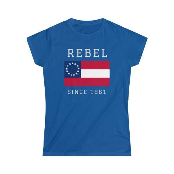 Rebel Since 1861 | Women's Lady Fit T-shirt - Image 2