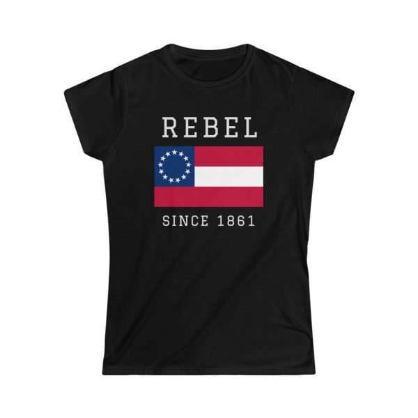 Rebel Since 1861 | Women's Lady Fit T-shirt - Image 3