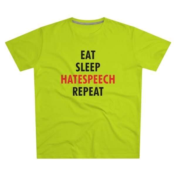 Eat Sleep Hatespeech Repeat | T-Shirt - Image 2
