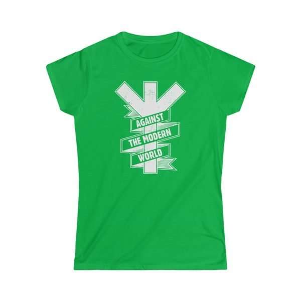 Against the Modern World | Women's Lady Fit T-Shirt - Image 2